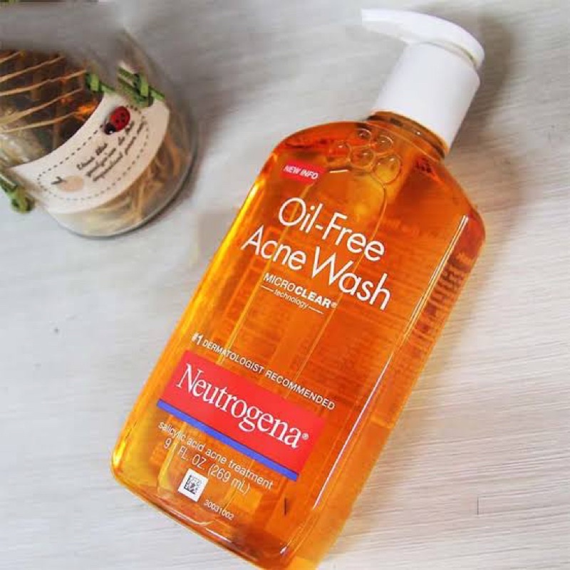 neutrogena-oil-free-acne-face-wash-269ml-set2ชิ้น