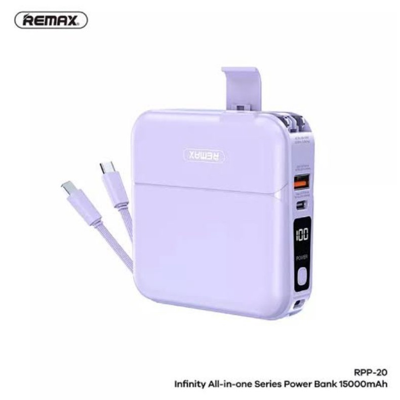 แบตเตอรี่สำรอง REMAX RPP-20 RPP-145 แบตสํารอง 10000-15000mAh Type-C To ...