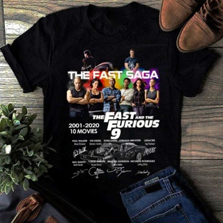 เสื้อยืด Unisex Fast and Furious thank you for the Memories-เสื้อยืดสีดำ_11