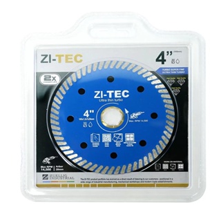 MODERNHOME ZI-TEC ใบตัดคอนกรีต 4 นิ้ว ทูอินวัน แผ่นตัดหิน แผ่นตัดคอนกรีต แผ่นตัด