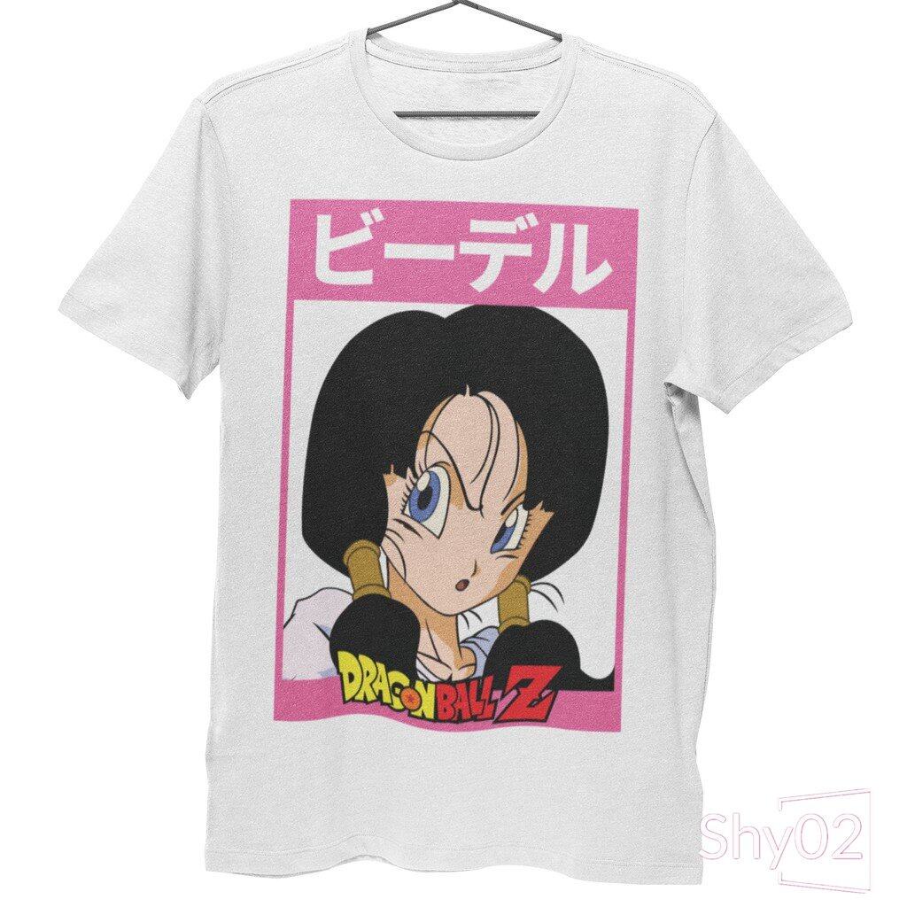 พร้อมส่ง-เสื้อยืด-unisex-รุ่น-บีเดล-videl-edition-t-shirt-ดราก้อนบอลแซด-dragon-ball-z-สวยใส่สบายแบรนด์-shy-100-cot-05