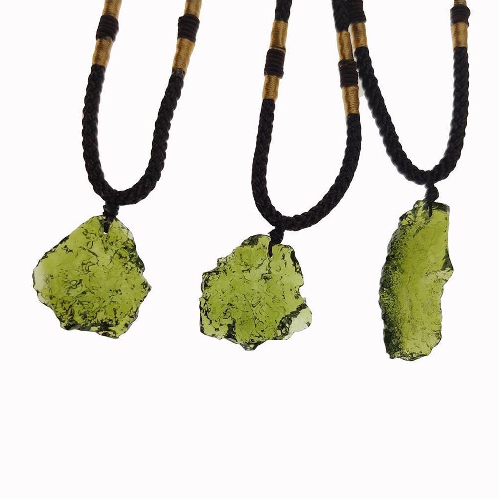 moldavite-สร้อยคอโช้กเกอร์-จี้หินคริสตัลเทียม-สไตล์เรโทร-เครื่องประดับ-สําหรับผู้ชาย-ผู้หญิง