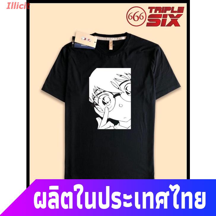 นักสืบโคนันเสื้อยืดถักฤดูร้อน-เสื้อยืดพิมพ์ลายการ์ตูน-detective-conan-แฟชั่นสตรี-detective-conan-short-sleeve-t-wk