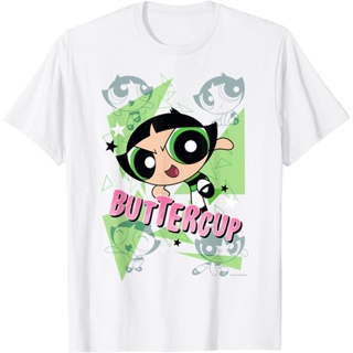  พร้อมส่ง The Powerpuff Girls Buttercup Moves T-Shirt_05