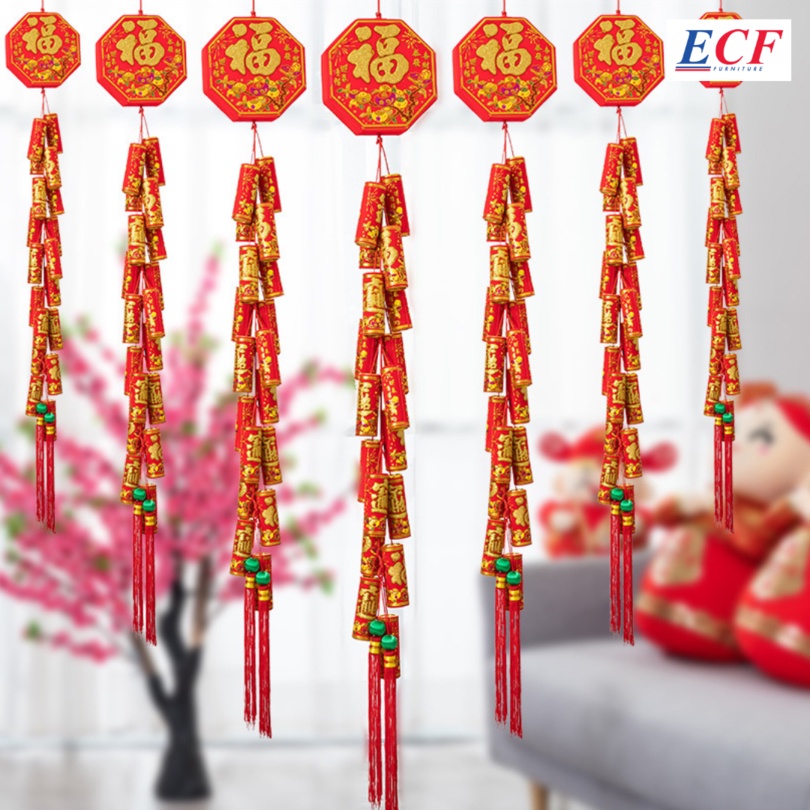 ecf-furniture-ประทัดตรุษจีน-ดอกไม้ไฟ-ประทัด-ตรุษจีนตกแต่งบ้าน-แขวนประตูหรือหน้าต่างเสริมความปัง