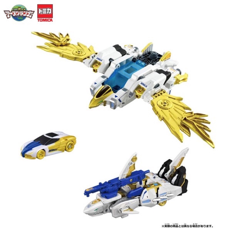 takara-tomy-eg07-earth-granner-god-eagle-shark-แถม-core-granner-god-eagle