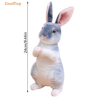 Cooltoy ตุ๊กตากระต่ายอีสเตอร์จําลอง ขนนิ่ม เหมือนจริง ของขวัญ ของเล่นสําหรับเด็ก