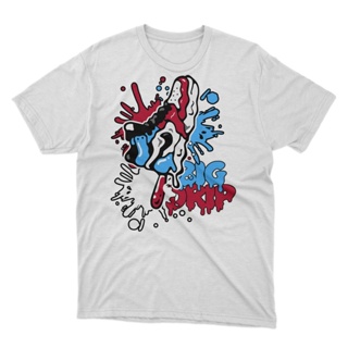 High Premium : Jordan Splash Blue Red Limited Edition Design for Jordan Lovers Shirt Short Sleeve Big Size Summer M_11