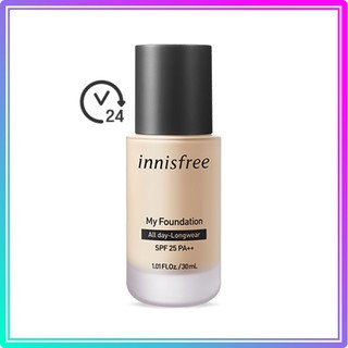 อินนิสฟรี รองพื้นของฉัน [ติดทนนานตลอดวัน] / innisfree My Foundation [All Day Longwear] 30mL