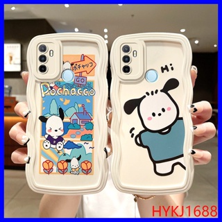 เคส Oppo A53 2020 tpu ซิลิโคน ลายคลื่น เคสป้องกัน นิ่ม KLQ