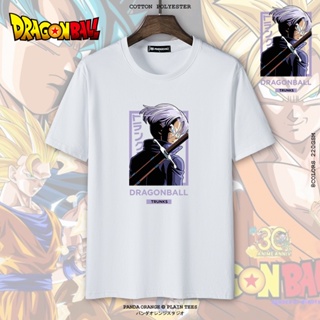 เสื้อยืด cotton super dragon ball z trunks t shirt goku Anime Graphic Print tees unisex Tshirt_04