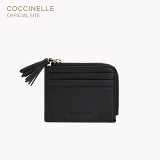 COCCINELLE TASSEL DOCUMENT HOLDER 128901 กระเป๋าใส่การ์ด