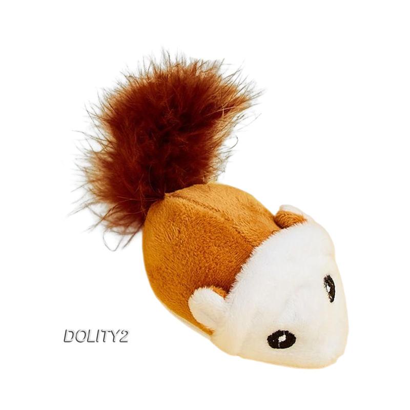 dolity2-ของเล่นตุ๊กตาหนูไฟฟ้า-พวงมาลัยอัตโนมัติ-ทนทาน-สําหรับแมว