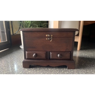 กล่องไม้ ไม้สัก ลิ้นชัก ใส่เครื่องประดับ Teak Wood Jewelry Box (มีเก็บเงินปลายทาง)