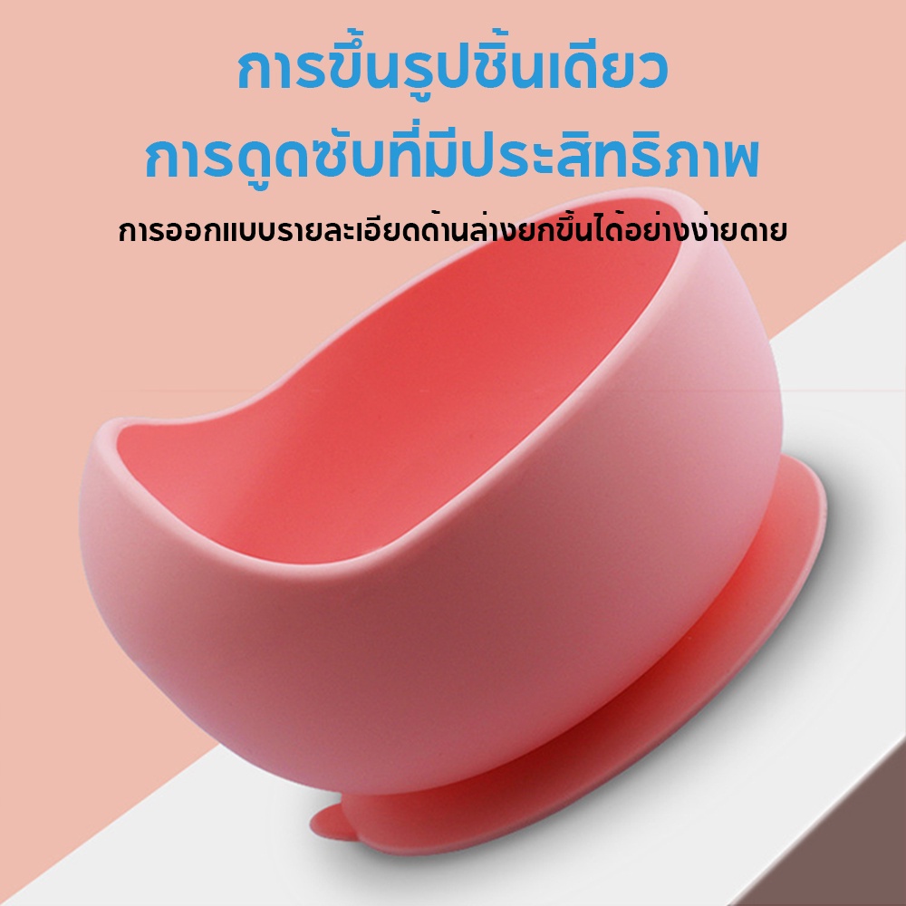 ชุดเอี๊ยมซิลิโคน-ชุดกินข้าวเด็ก-ชุดซิลิโคนกินข้าวเด็ก-จานข้าวเด็ก-ชามซิลิโคนเด็ก-ชามดูดโต๊ะ-จานดูดโต๊ะ-ส่งด่วนในไทย
