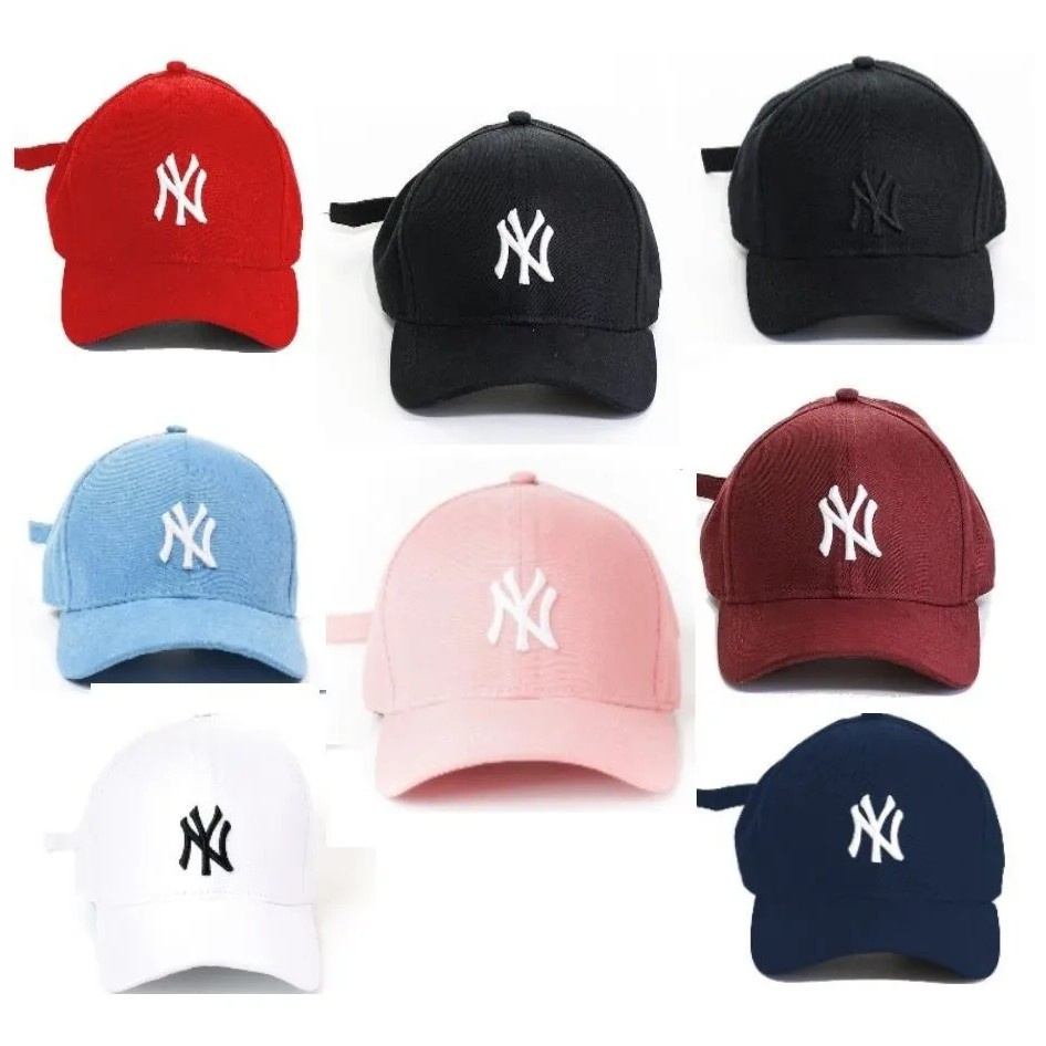หมวกปีกโค้ง-ny-new-york-สีน้ําตาล-สีขาว-สีดํา-ทุกสี-สําหรับผู้ชาย-และผู้หญิง