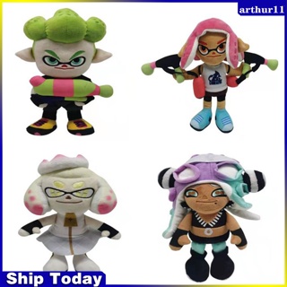 ตุ๊กตาฟิกเกอร์อนิเมะ Arthur Splatoon 3 แบบนิ่ม สําหรับตกแต่งบ้าน