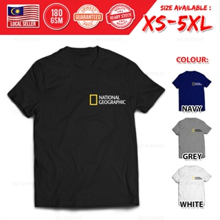 National Geographic Streetwear T-Shirt T Shirt 180GSM Baju Shirts Short Sleeve [XS-5XL] NGE-0002_05