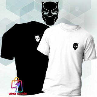 BLACK PANTHER 100% Cotton Unisex men women shirt Short Sleeve Round Neck T-shirt Solid Tee Baju_05