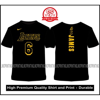 🌟​พร้อมส่ง​🌟 Los Angeles Lakers NBA #6  Lebron James T-shirt