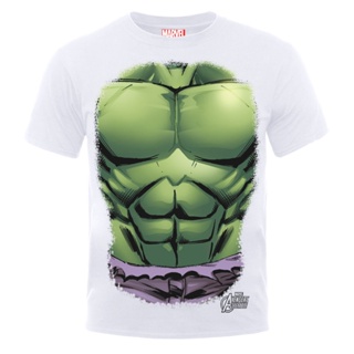 multiple colour Marvel Avengers The Incredible Hulk Chest Costume White MenS T-Shirt Cotton Sports Fitness_01
