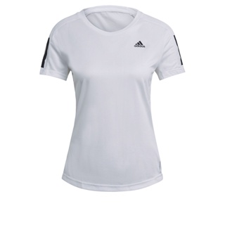 adidas วิ่ง เสื้อยืด OWN THE RUN ผู้หญิง สีขาว GJ9989