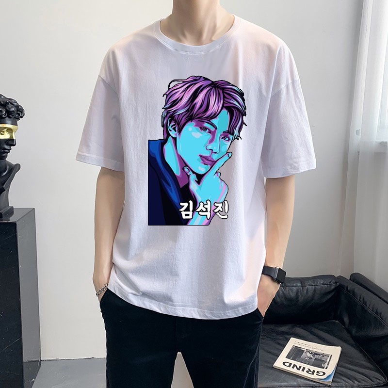 kpop-bts-jin-bias-pop-art-designed-unisex-t-shirt-03