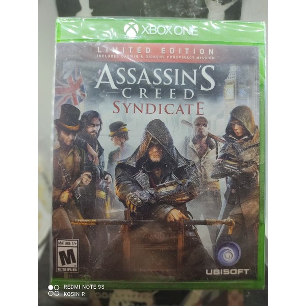 แผ่นแท้-assassins-creed-syndicate-limited-edition-us-xbox-one-ของใหม่-ยังไม่แกะซีล-สินค้าดีไม่มีย้อมแมว