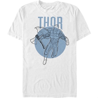 Thor Sketch Avengers Endgame T-Shirt เสื้อยืดแฟชั่น เสื้อเด็กหญิง เสื้อยืดถูกๆ_07