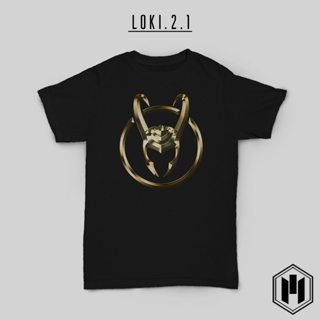 เสื้อยืดผ้าฝ้ายพิมพ์ลายแฟชั่น Loki Gold T-Shirt Marvel Studios Avengers Disney + Thor W2Xo_07