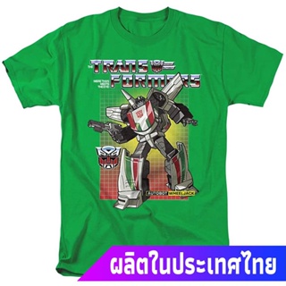 ผู้ชายและผู้หญิง Transformers Wheeljack Unisex Adult T Shirt For Men And Women sale กางเกงS-5XL_11