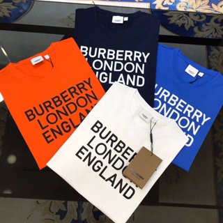 Original Quality Burberry Spring Summer Mens Round Neck Short Sleeve T-Shirt_01