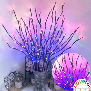 โคมไฟ LED รูปกิ่งไม้ แจกันต้นไม้ สร้างสรรค์ สําหรับตกแต่งบ้าน ห้องนอน DIY
