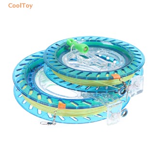 Cooltoy รอกว่าวคริสตัล ABS 18 ซม. พร้อมสายบอล 200 ม. พร้อมตัวล็อก อุปกรณ์ตกปลา ขายดี