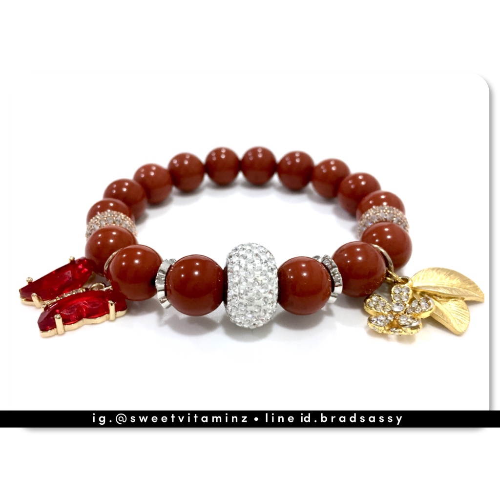 กำไลหิน-เรด-แจสเปอร์-red-jasper-เกรดสวย-สีสด-พร้อมตัวแต่งสุดหรู