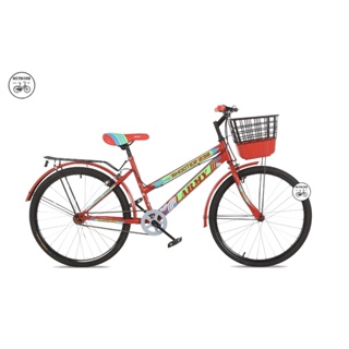 ภาพขนาดย่อของภาพหน้าปกสินค้าจักรยานแม่บ้าน จักรยานผู้ใหญ่ รถจักรยาน 20-24 นิ้ว SHOOTER ตะกร้าทูโทน จากร้าน siriwattong บน Shopee
