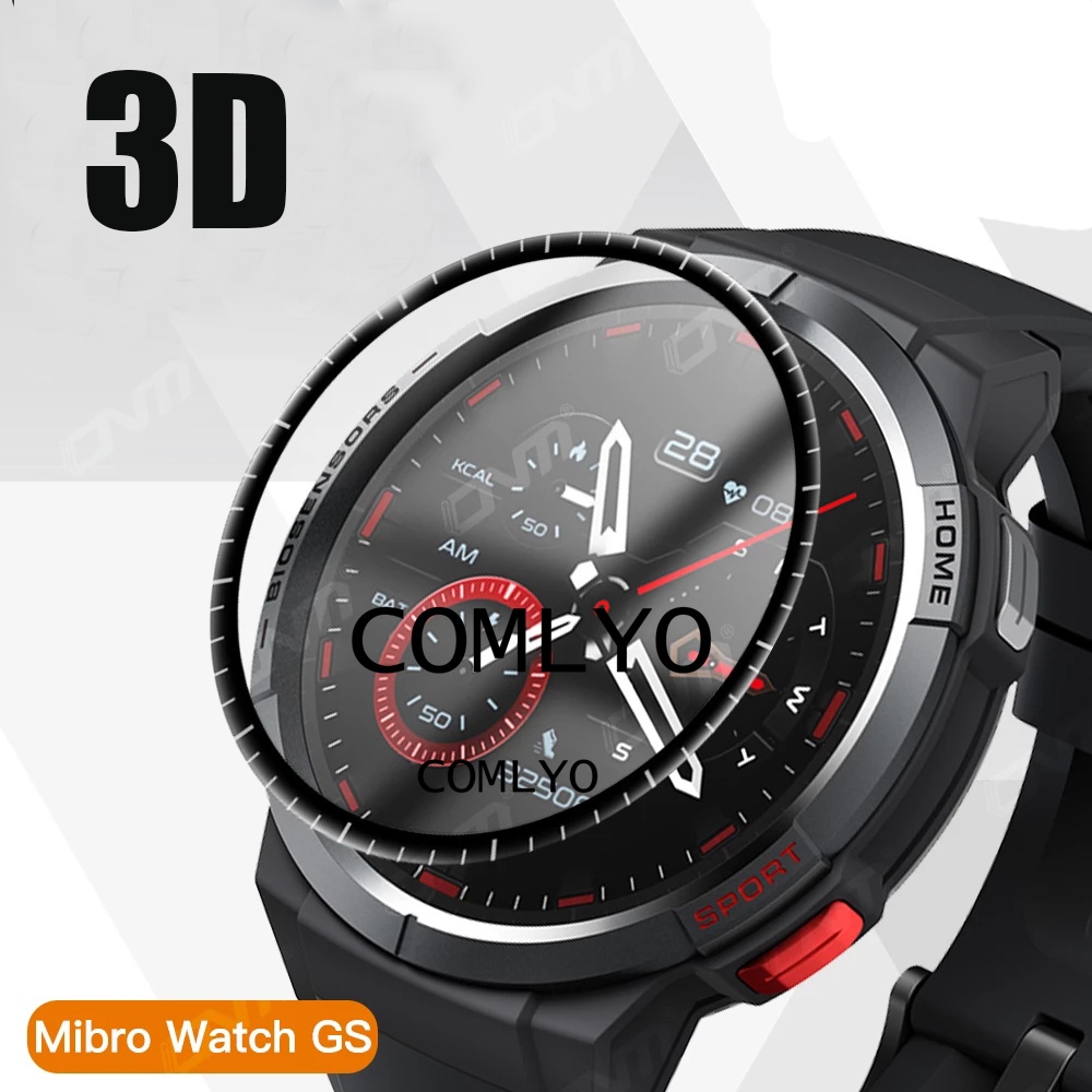 ฟิล์มกันรอยหน้าจอ-แบบนิ่ม-อุปกรณ์เสริม-สําหรับ-mibro-gs-smart-watch-3d