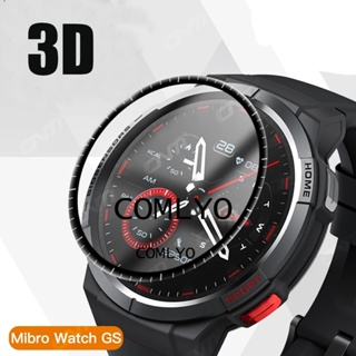 ฟิล์มกันรอยหน้าจอ แบบนิ่ม อุปกรณ์เสริม สําหรับ Mibro GS Smart watch 3D