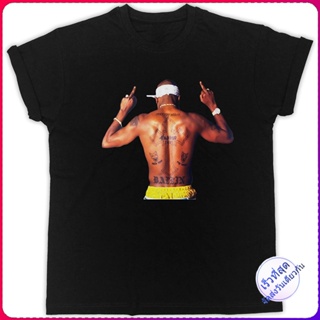 เสื้อยืดแขนสั้น เสื้อยืดพิมพ์ลายแฟชั่นReaostore Tupac 2Pac T-Shirt Rap Urban Hip Hop Tu Pac Men’S T-Shirt R&amp;B T-Shirt