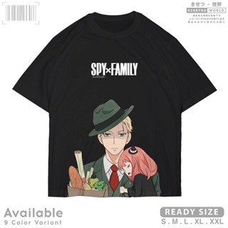 Anime SPY x FAMILY ANYA N LOID FORGER T-Shirt - Japanese Manga Waifu Character Distro x A2541 Kisetsu Tshirt_05