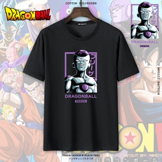 เสื้อยืด cotton super dragon ball z frieza t shirt goku chichi bulma Anime Graphic Print tees unisex Tshirt_05
