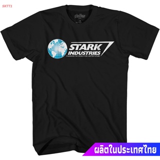 เสื้อยืดผู้ชายและผู้หญิง Marvel Iron Man Stark Industries T-Shirt Mens Womens T-shirts_07