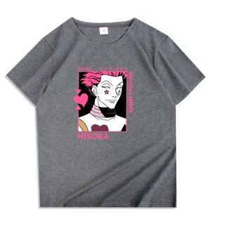 Men Women T-shirt Tops Hunter X Hunter tshirt  Crew Neck Fitted Soft AnimeT Shirt  Manga Tee Shirt Clothes Hot_02