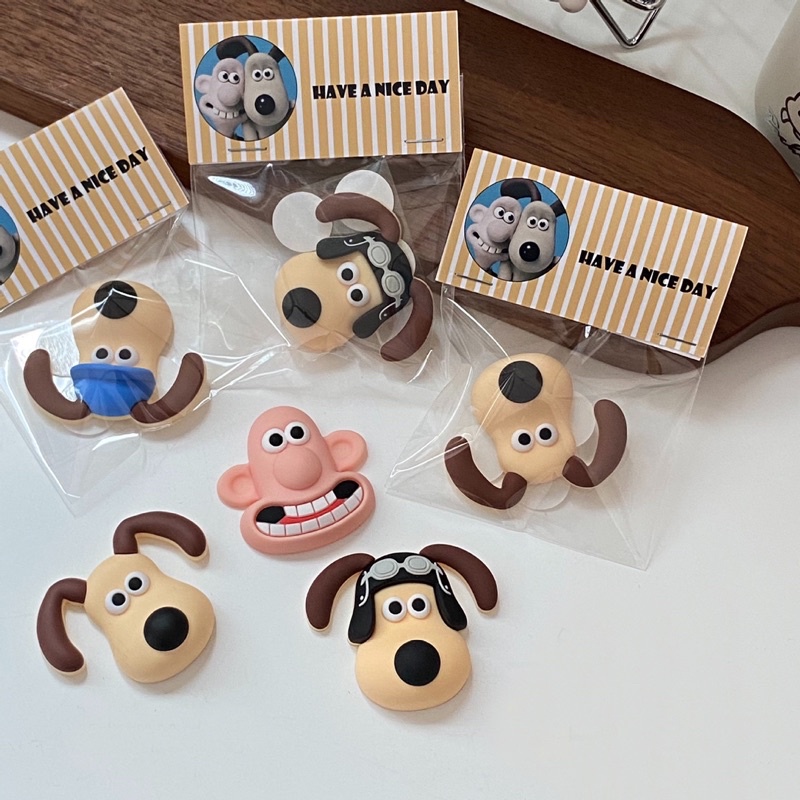 blinkgirl-พร้อมส่ง-ที่ติดน้องหมาgromit-สามารถdiy-ติดที่ไหนก็ได้เลยน้า-จะมีแผ่นกาวติดไปให้ด้วยค่า