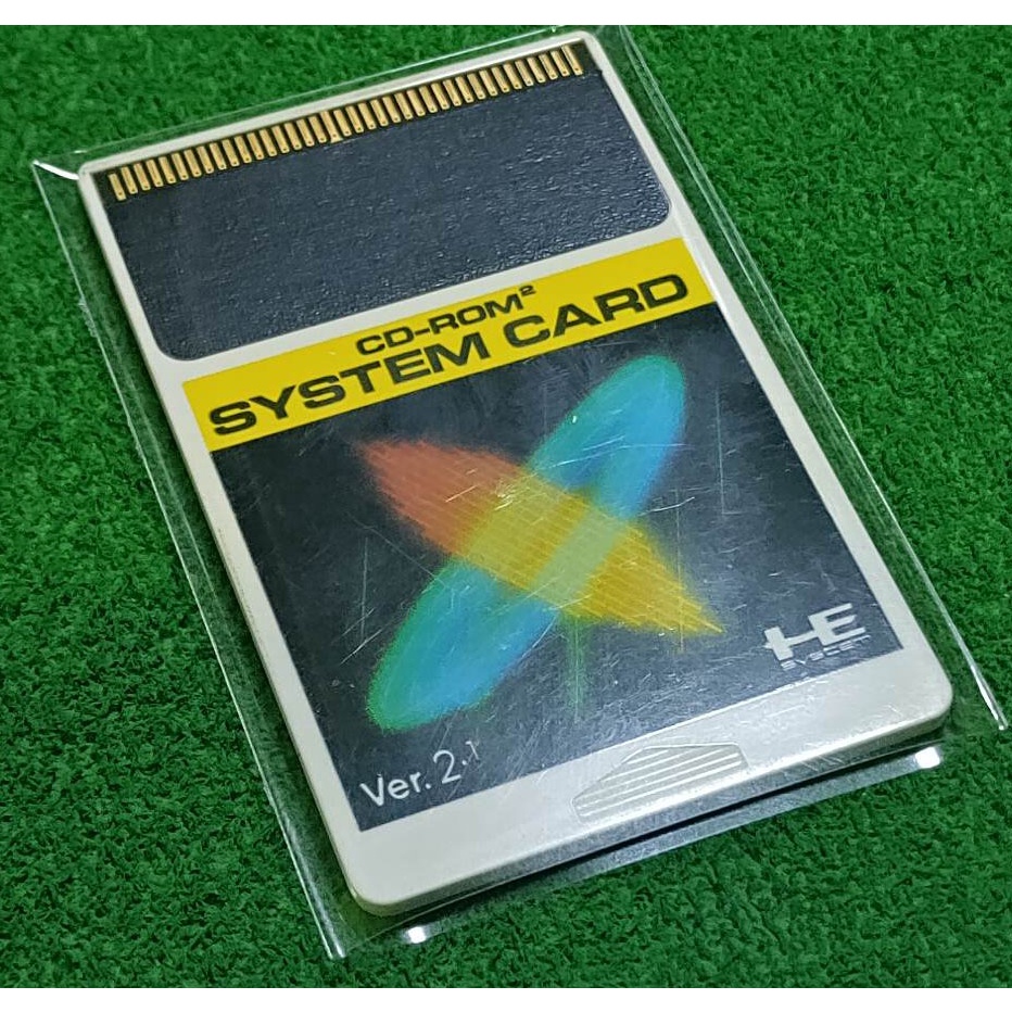 PC Engine CD Rom HU Card แผ่น System Card Japan Shopee Thailand