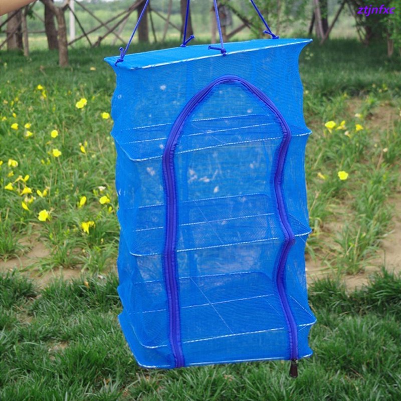 Growing Dry Rack 3 ชั้นชั้นวางสุทธิ Grow Drying Net Herb Nylon Folding ...