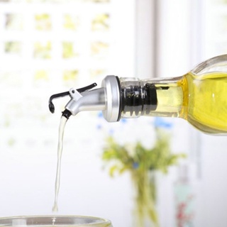 【AG】Oil Bottle Pourer Lightweight Safe ABS gar Bottle Flip Cap Stopper Sauce gar Liquor Pourer