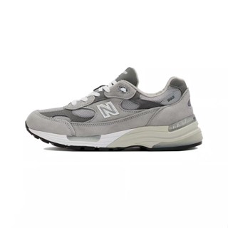 100% authentic New Balance รองเท้ากีฬา992 Yuanzu gray sports shoes male