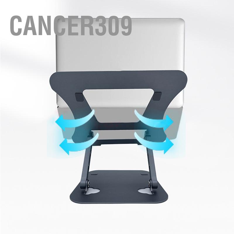 cancer309-แท่นวางแล็ปท็อปแบบกระจายความร้อนกลวงแบบพับได้อลูมิเนียม-omputer-stand-สำหรับแล็ปท็อปขนาด-10-ถึง