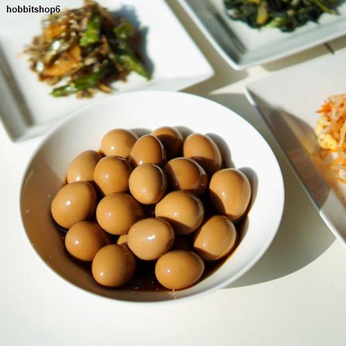 จัดส่งที่รวดเร็ว พร้อมส่ง 우리엄마 메추리알장조림 ไข่นกกระทาดองซีอิ้ว Braised
